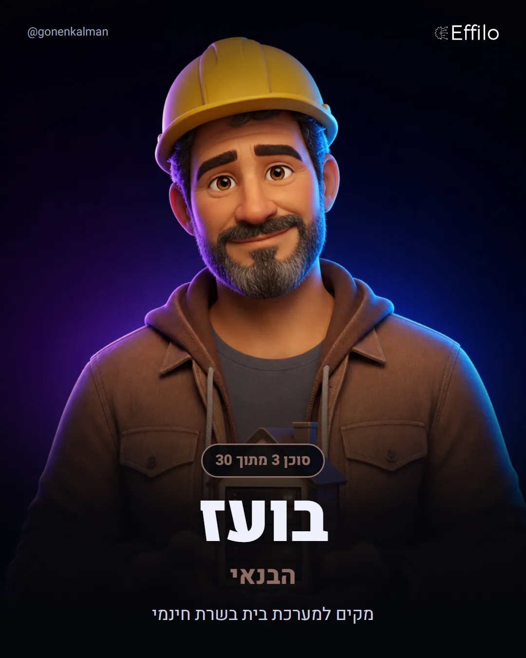 בועז, הבנאי: בית בענן לסוכנים עם GitHub ו-Vercel, בחינם