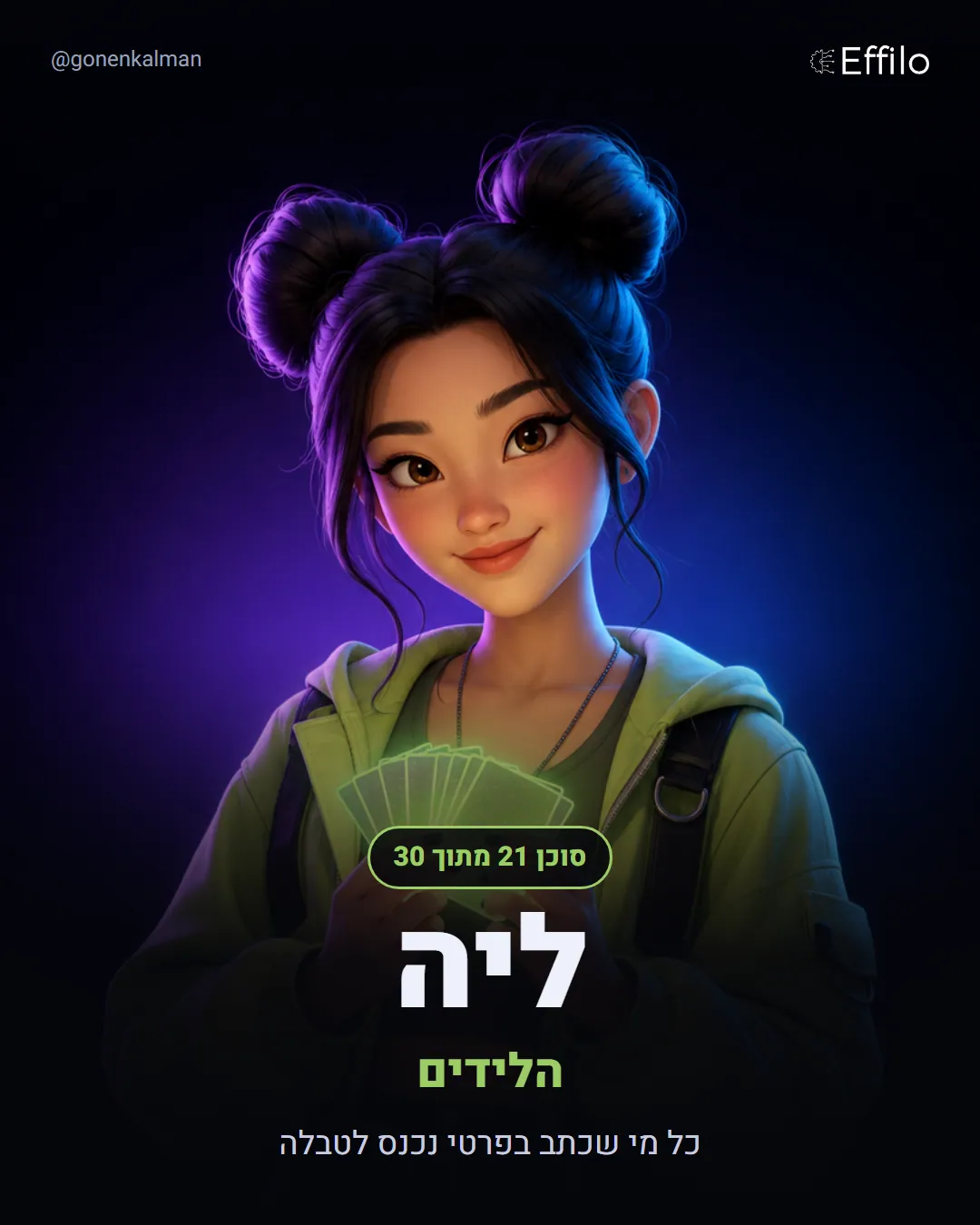 ליה, מנהלת הלידים: כל מי שכתב לכם בפרטי נכנס לטבלת לידים